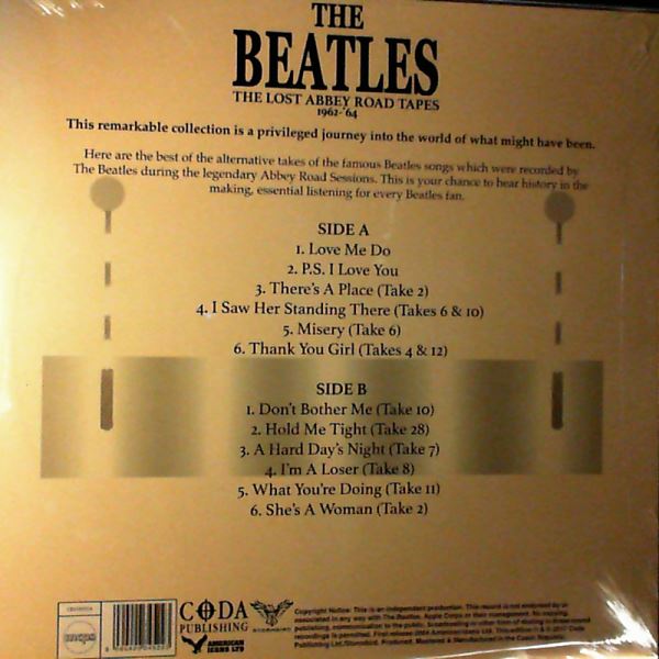 Beatles — Lost Abbey Road Tapes 1962-64
