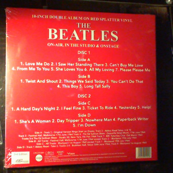 Beatles — Red Album Years (1962-1966) (On-Air, In The Studio & Onstage)
