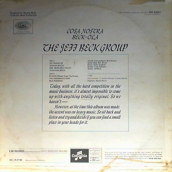 Beck Jeff — Cosa nostra Beck-ola