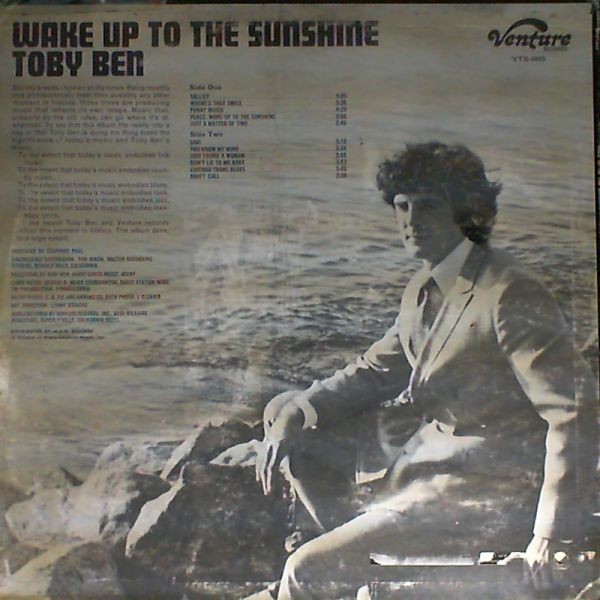 Ben Tony — Peace, Wake Up To The Sunshine