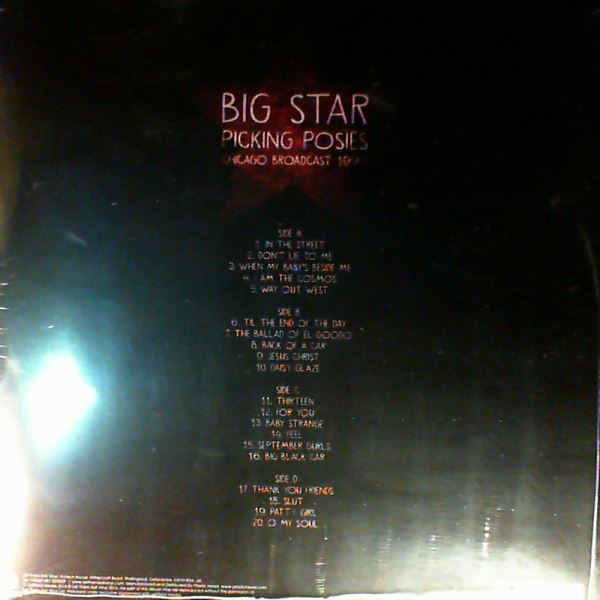 Big Star — Picking Posies - Chicago Broadcast 1994