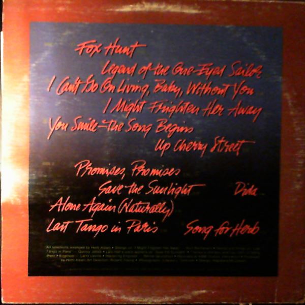 Alpert Herb — You Smile - The Song Begins