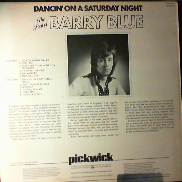 Blue Barry — Best Of. Dancin` On A Saturday Night