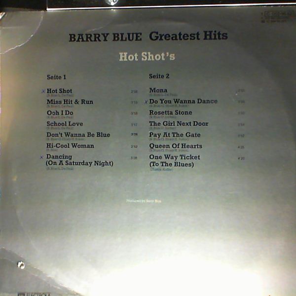 Blue Barry — Greatest Hits (Hot Shots)