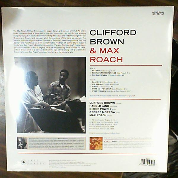 Clifford Brown — Clifford Brown & Max Roach