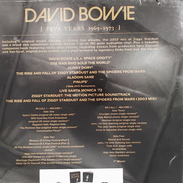Bowie David — Five Years 1969 - 1973