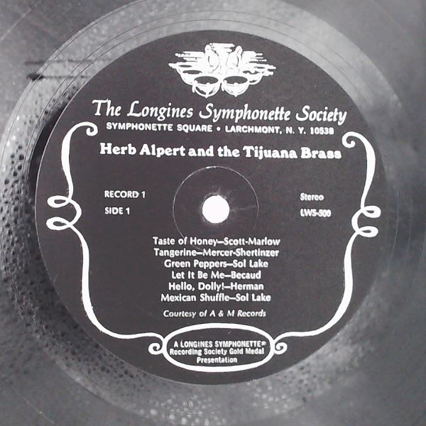 Alpert Herb & Tijuana Brass, Baja Marimba Band — A Treasury Of Alpert Herb And The Tijuana Brass Plus Selections From The Baja Marimba Band