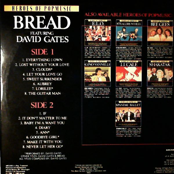 Bread & David Gates — Very Best Of