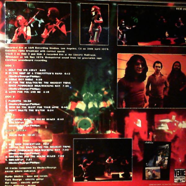 Budgie — Live At A&M Recording Studios 1978