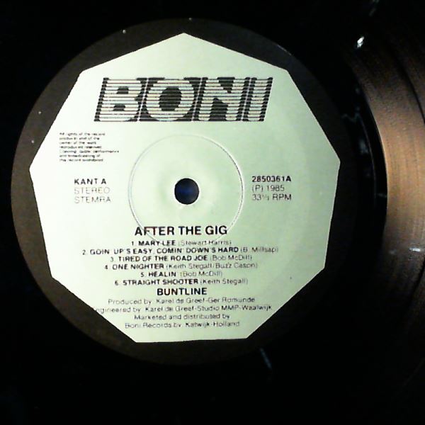 Buntline — After The Gig