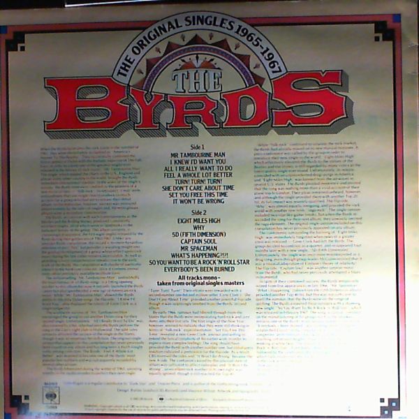 Byrds — Original Singles Vol.1