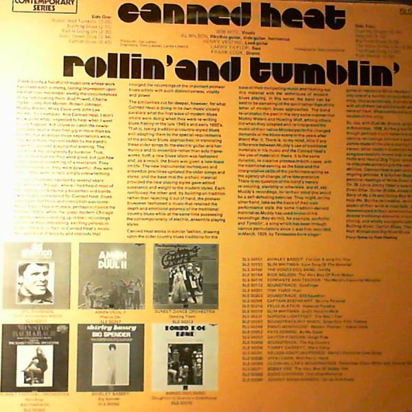 Canned Heat — Rollin` & Tumblin`