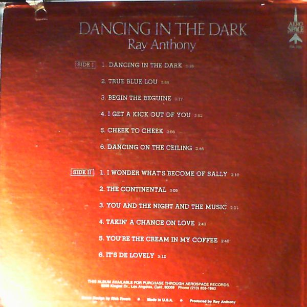 Anthony Ray — Dancing In The Dark