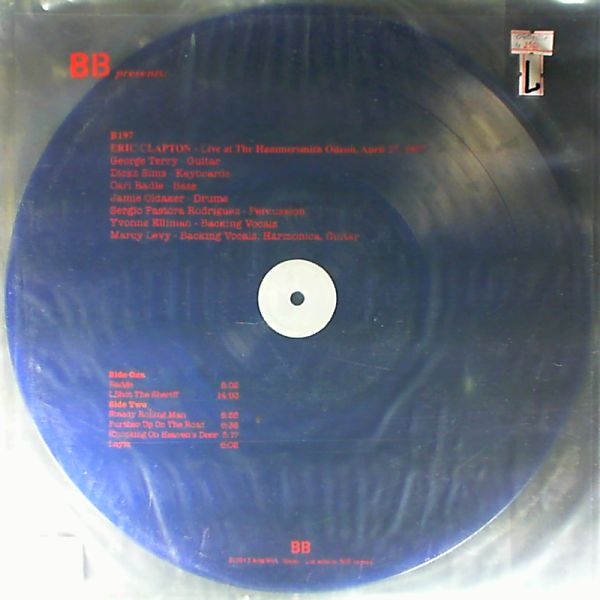 Clapton Eric — Live At The Hammersmith Odeon, April 27, 1977