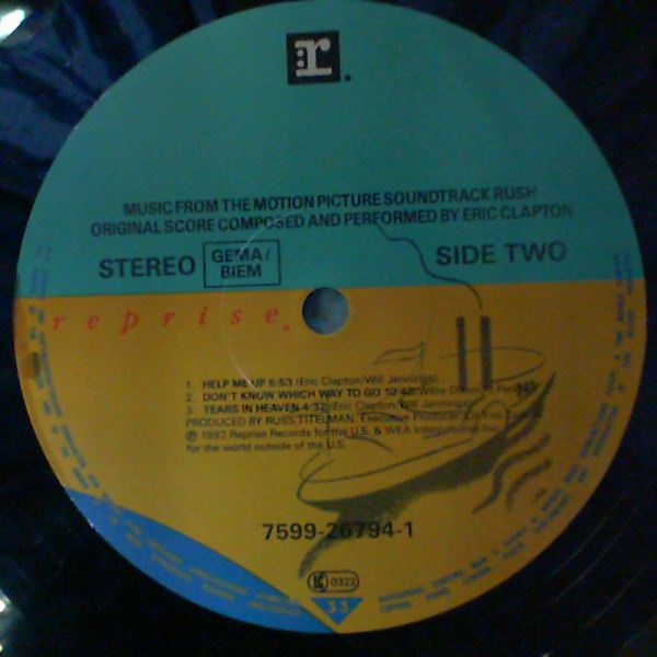 Clapton Eric — Rush - Original Motion Picture Soundtrack
