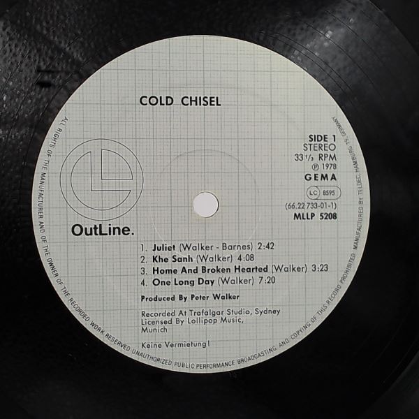 Cold Chisel — Cold Chisel
