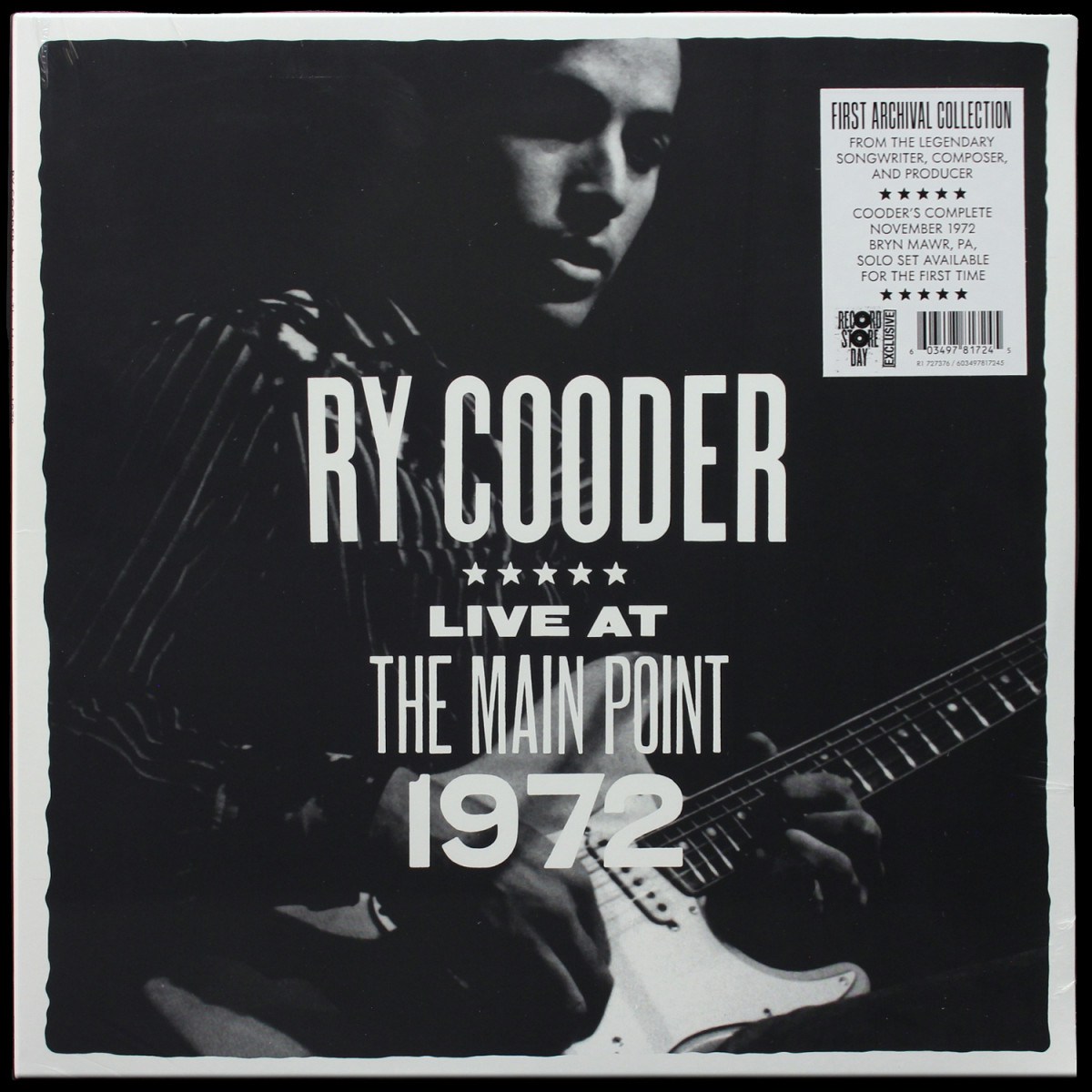 Ry Cooder — Live At The Main Point Nov. 1