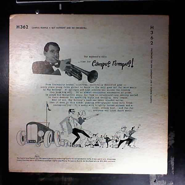 Anthony Ray and his orchestra — Campus Rumpus