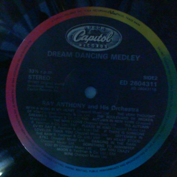 Anthony Ray and his orchestra — Dream Dancing Medley