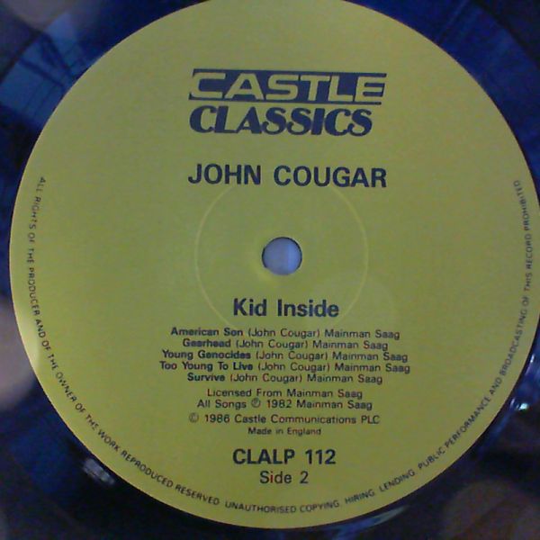 Cougar John — Kid inside