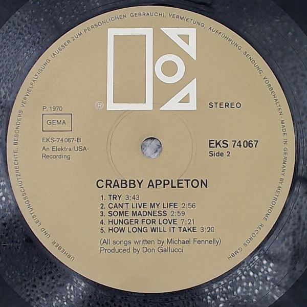 Crabby Appleton — Crabby Appleton