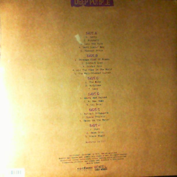Deep Purple — Live In Rome 2013 (Live at Ippodromo Delle Capannelle, Rome, Italy on 2013/07/22)
