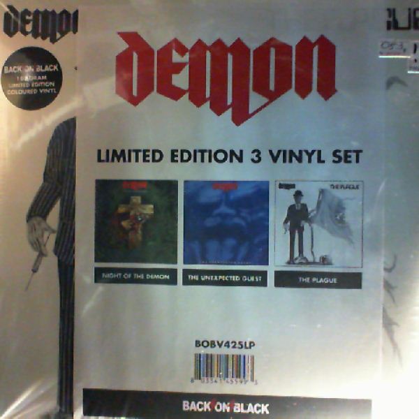 Demon — 3 Vinyl Set: Night Of The Demon, Unexpected Guest, Plague