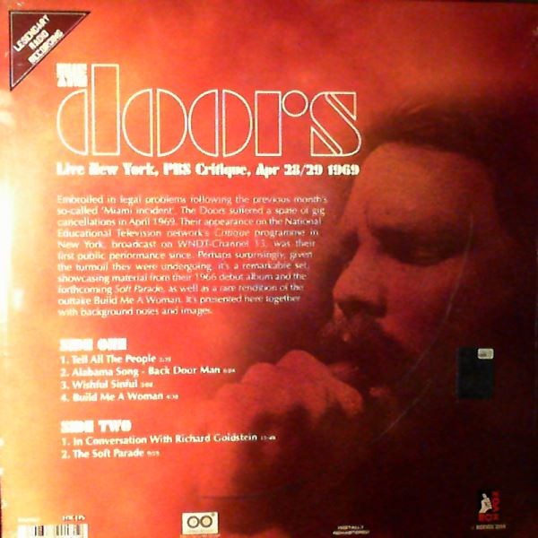 Doors — Live New York, PBS Critique, Apr 28/29 1969
