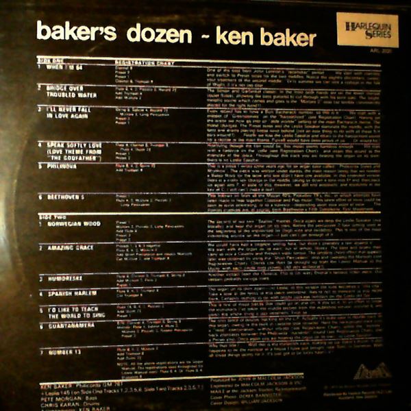 Baker Ken — Baker's Dozen