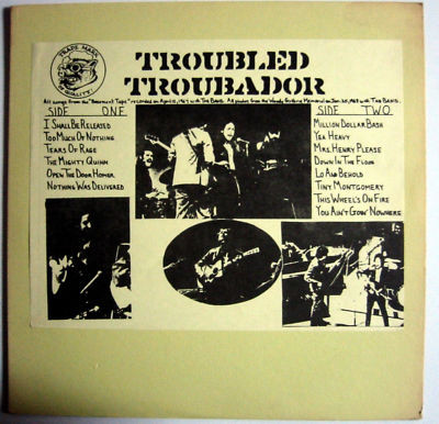 Dylan Bob — Troubled Troubador