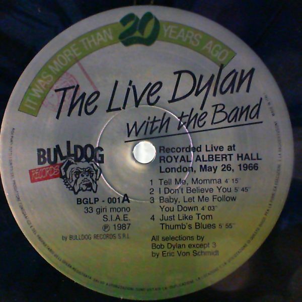 Dylan Bob — With The Band