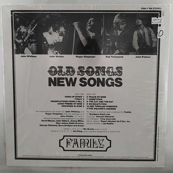Family — Old Songs, New Songs