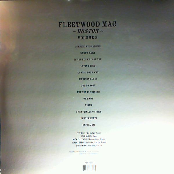 Fleetwood Mac — Boston - Volume Three