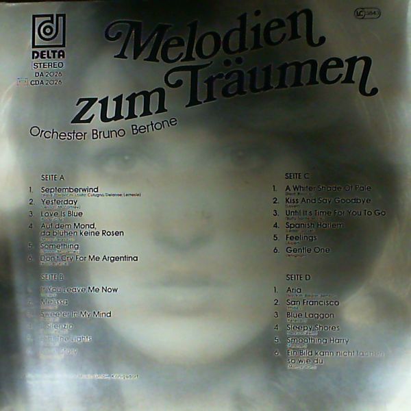 Bertone Bruno — Melodien Zum Traumen