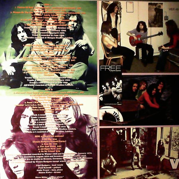 Free — Visions Of Hell - A Collection Of Rare Studio Tracks (October 1968 - March 1972)