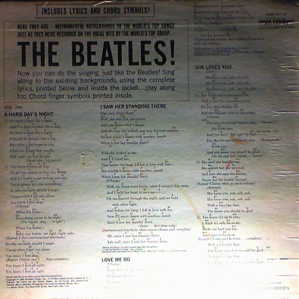 Instrumental Backgrounds — Sing a song with the beatles