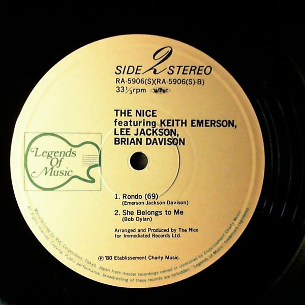Nice & Emerson Keith, Jackson Lee, Davison Brian — Nice & Emerson Keith, Jackson Lee, Davison Brian