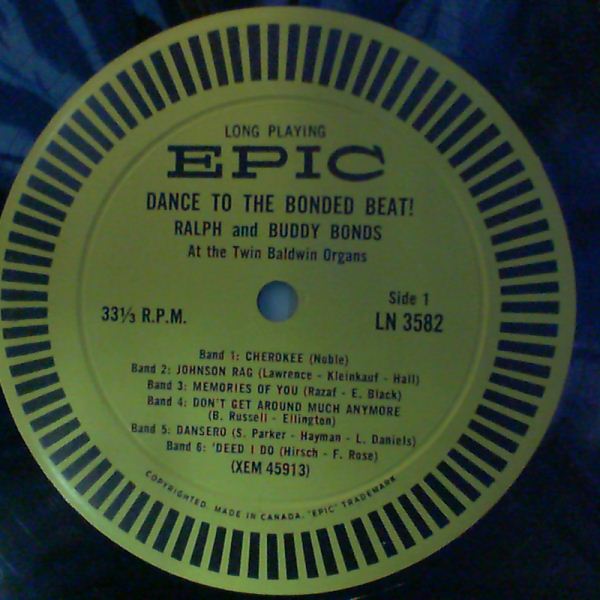 Bonds Ralph and Buddy — Dance to the Bonded Beat