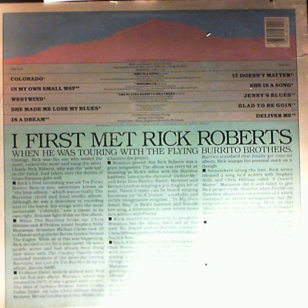 Roberts Rick (Flying Burrito Bros, Firefall) — Best of Roberts Rick