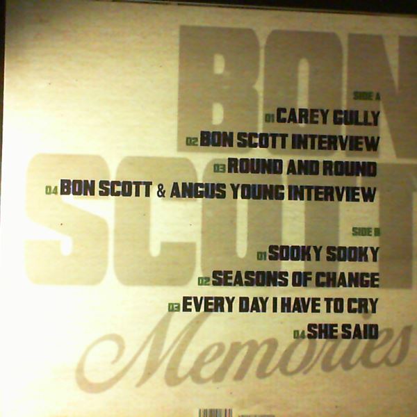 Scott Bon (AC/DC) — Memories