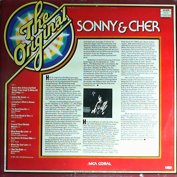 Sonny & Cher — Original