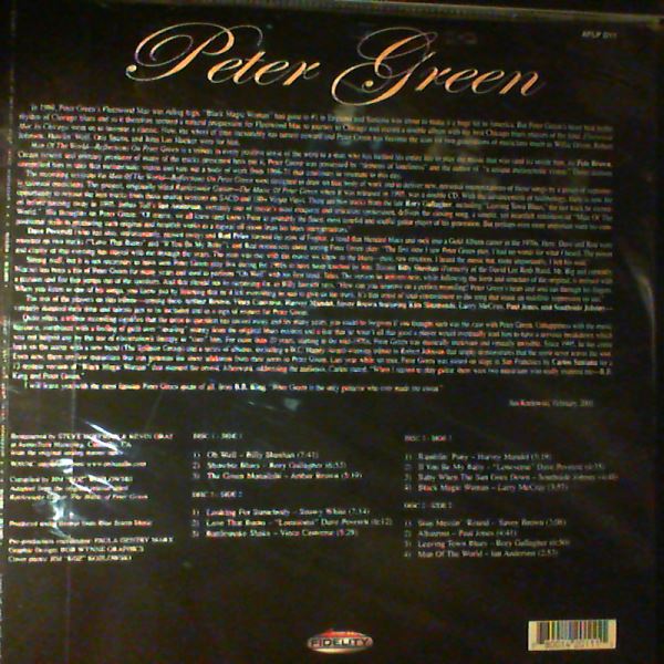 Various Artists (Green Peter (Fleetwood Mac)) — Man Of The World (Reflections On Green Peter)