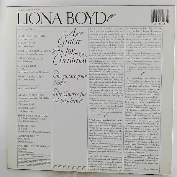 Boyd Liona — A Guitar For Christmas (Une Guitare Pour Noel / Eine Gitarre Fur Weihnachten)