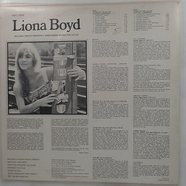 Boyd Liona — Liona