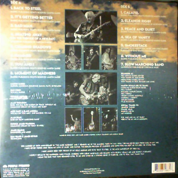 Barre Martin (Jethro Tull) — Back To Steel