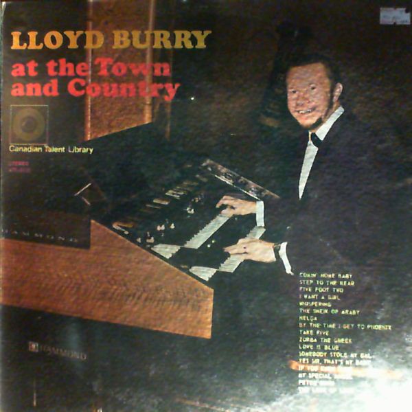 Burry Lloyd — at the Town and Country