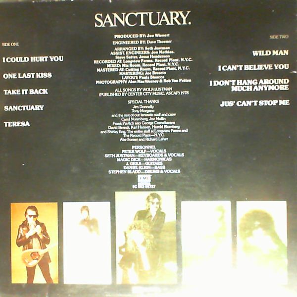 Geils J. Band — Sanctuary.