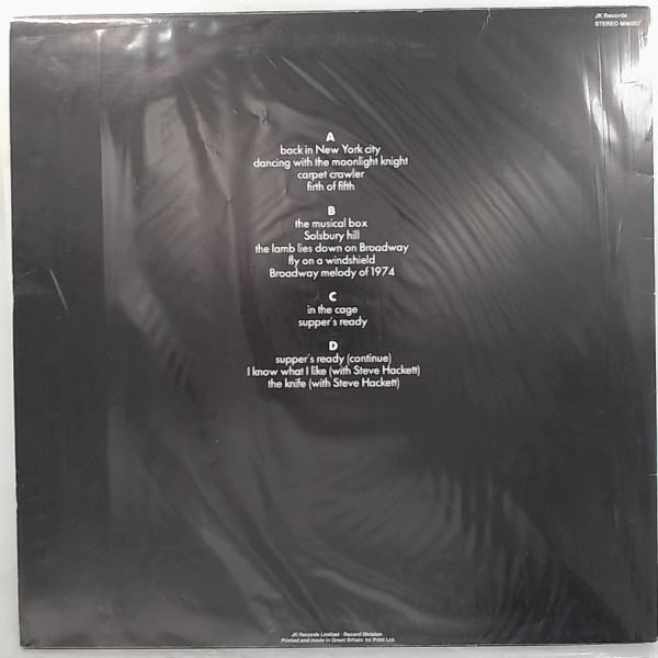 Genesis (Reunion featuring Gabriel Peter) — Six Of The Best (Live Milton Keynes Concert Bowl Saturday 2nd October 1982)