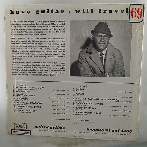 Caiola Al — Have Guitar Will Travel