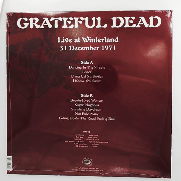 Grateful Dead — Live at Winterland 31 December 1971